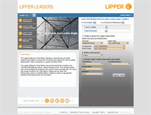 Tablet Screenshot of lipperleaders.com